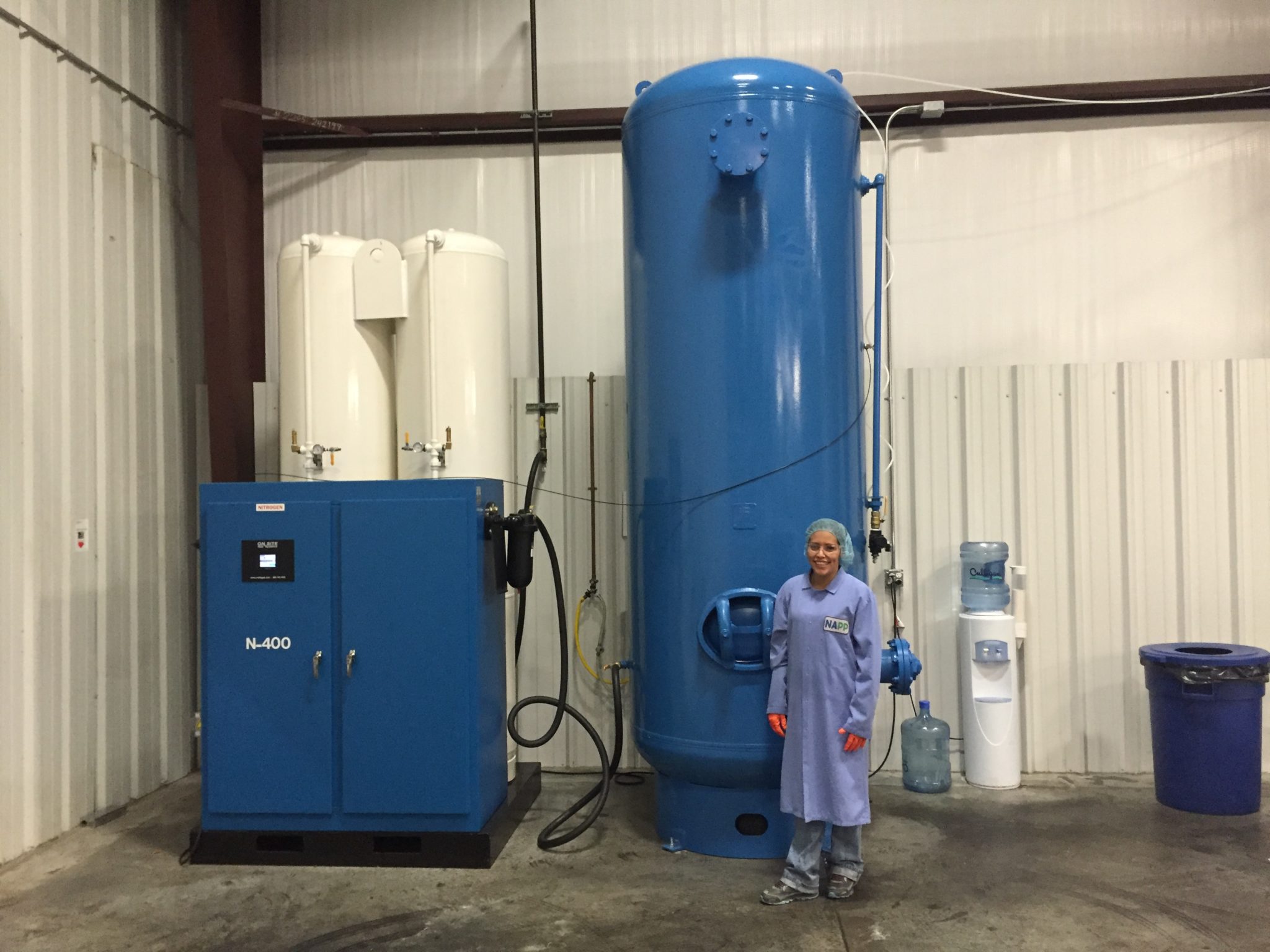 Nitrogen Generator Helps NAPP OnSite Nitrogen Gas Systems