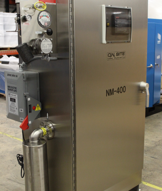 membrane nitrogen generator system