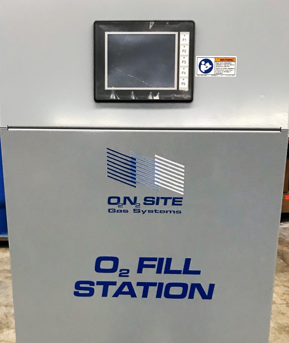 Oxygen Generator Fill Station